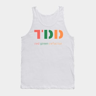 TDD - Test Driven Development Tank Top